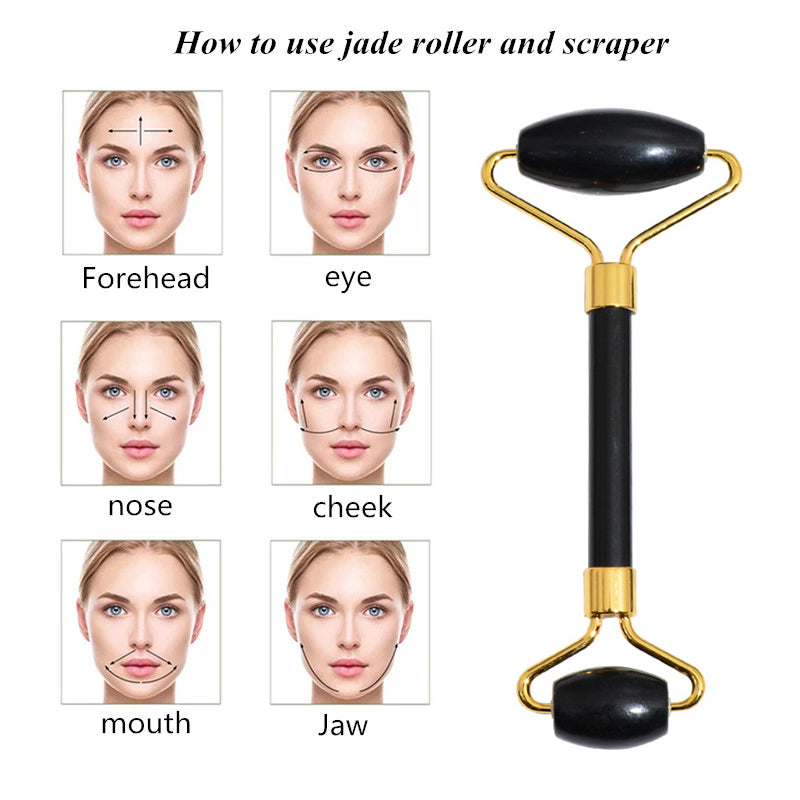 Jade face roller
